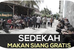 Sedekah makan siang gratis