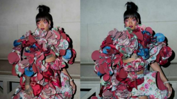 Gaun Unik Rihanna Mencuri Perhaian di Met Gala 2017