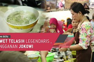 Dawet legendaris langganan Presiden Jokowi