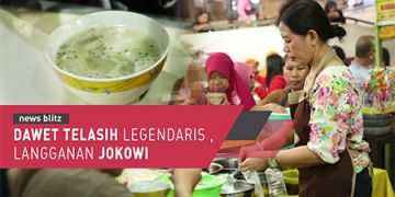 Dawet legendaris langganan Presiden Jokowi