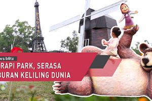 Merapi Park, serasa liburan keliling dunia 