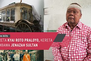 Kereta Kyai Roto Praloyo, kereta pembawa jenazah Sultan 