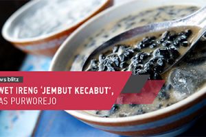 Dawet Ireng 'Jembut Kecabut' khas Purworejo 