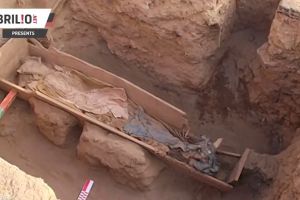 Gali tanah untuk pipa gas, pekerja temukan tiga mumi abad ke-19