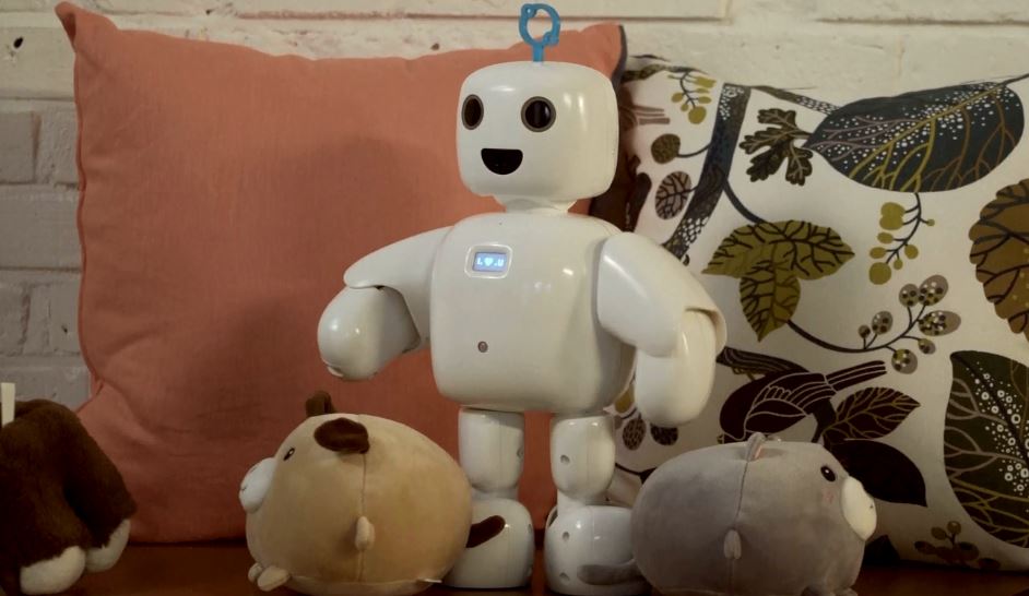 Robot piBo yang lucu cocok jadi sahabat anak kecil
