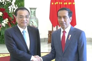 Perkuat kerja sama, Presiden Jokowi bertemu Perdana Menteri China