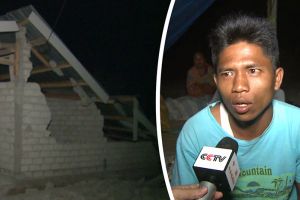 Cerita haru korban gempa NTB yang kehilangan rumah