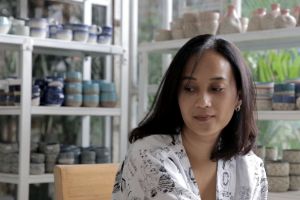 Cerita Francisca sukses kelola bisnis keramik dengan modal nol