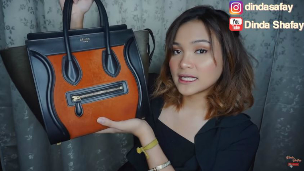 Intip isi tas YouTuber Dinda Shafay, yang bernilai hingga 158 juta!