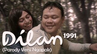 Ancur! Video parodi  kocak Dilan 1991 versi 'ngapak' ala Koplak Story