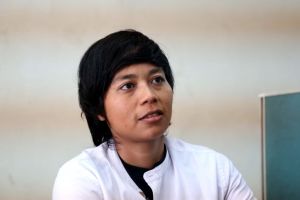 Tugiyati Cindy petugas kebersihan jadi pahlawan Timnas Indonesia