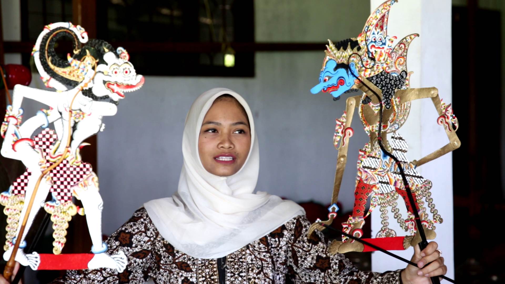 Rizki Rahma Nurwahyuni, dalang cantik dari Jogja