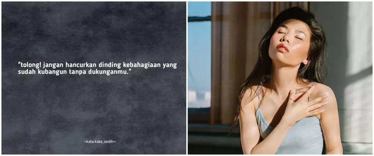 161 Kata-kata bijak tentang kesedihan, menyentuh dan menenangkan hati