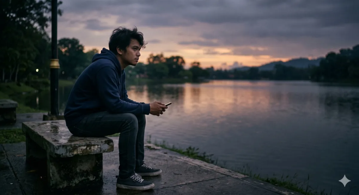 130 Kata-kata sad boy yang galau dan cocok jadi caption 2026