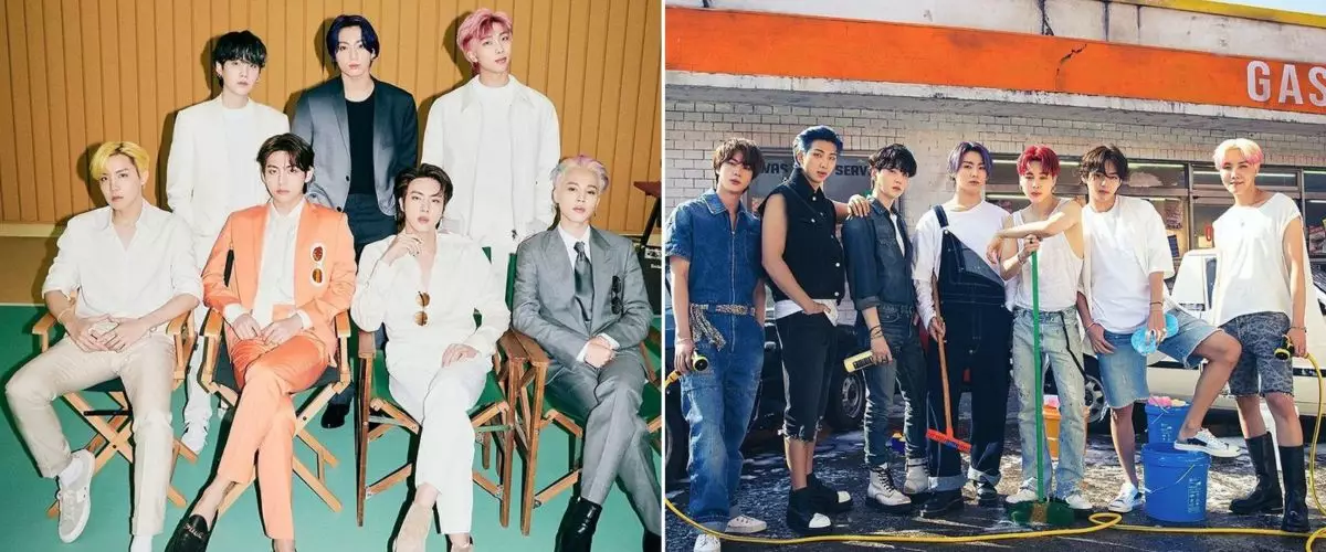 9 Momen BTS tampil di Grammy 2022, V BTS 'rayu' Olivia Rodrigo