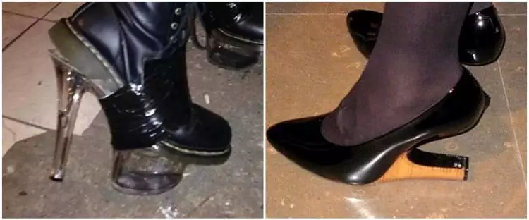 11 Desain antimainstream sepatu high heels ini bikin tampil beda