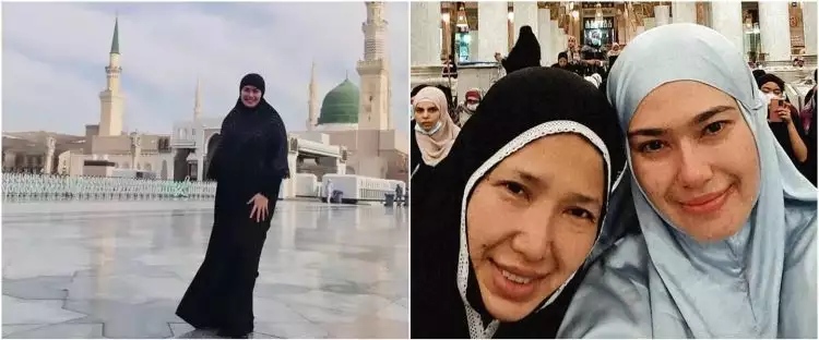 11 Momen Catherine Wilson umrah saat Ramadan usai bebas dari penjara