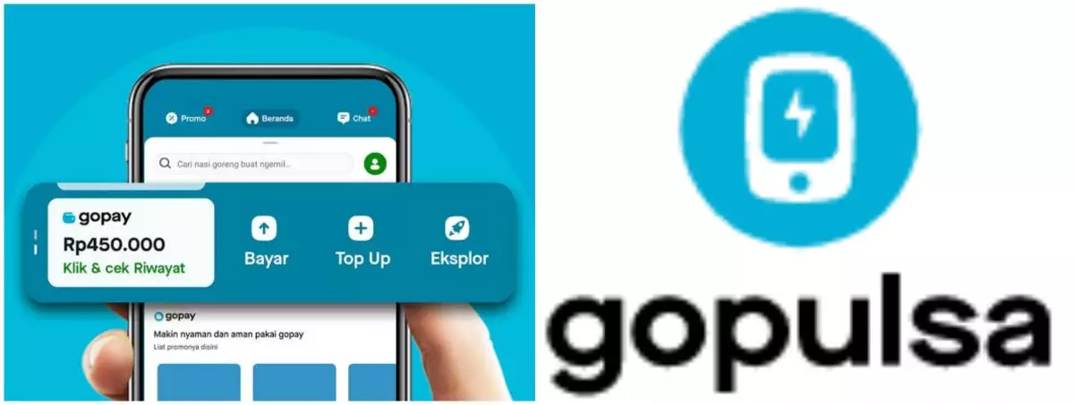 7 Cara beli pulsa pakai GoPay, gampang nggak perlu cari konter