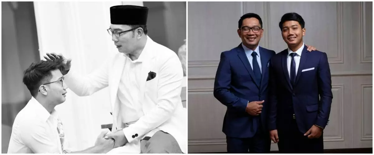 11 Momen Ridwan Kamil tiba di Bandung, siapkan pengajian untuk Eril