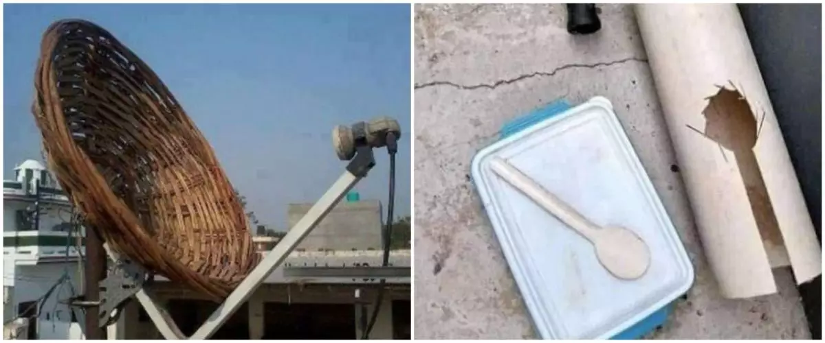 11 Potret nyeleneh bikin karya dari barang seadanya, idenya kocak