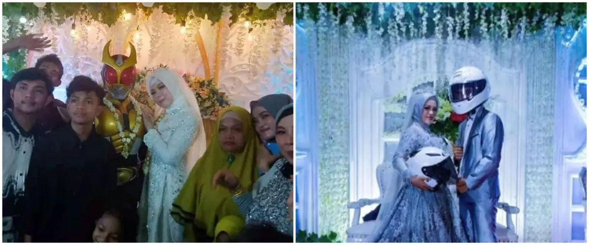 11 Tingkah lucu mempelai pria ini bikin tamu undangan auto heran