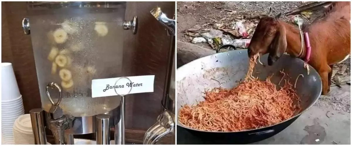 11 Potret nyeleneh hidangan disajikan untuk tamu, ada aja bentuknya