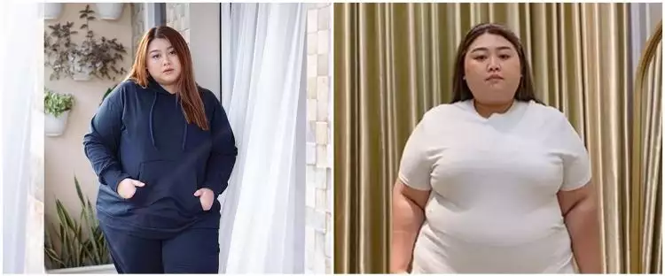 Turun 50 kg, 11 transformasi selebgram Clarissa Putri jalani diet