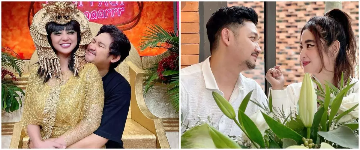 Digugat cerai, ini 11 potret kenangan Dewi Perssik dengan Angga Wijaya