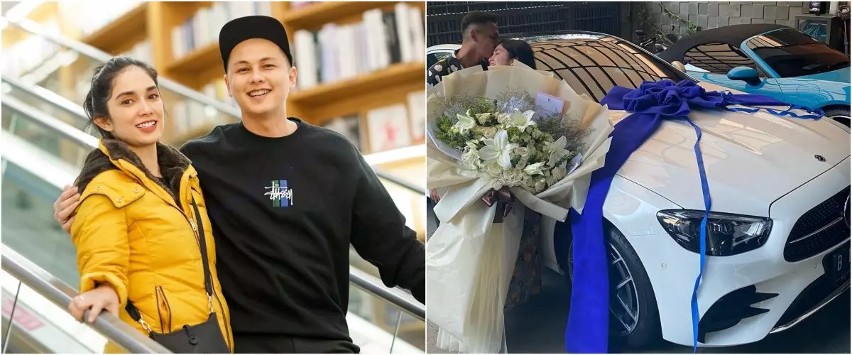 9 Momen kejutan ultah Ussy Sulistiawaty, dikado mobil senilai miliaran