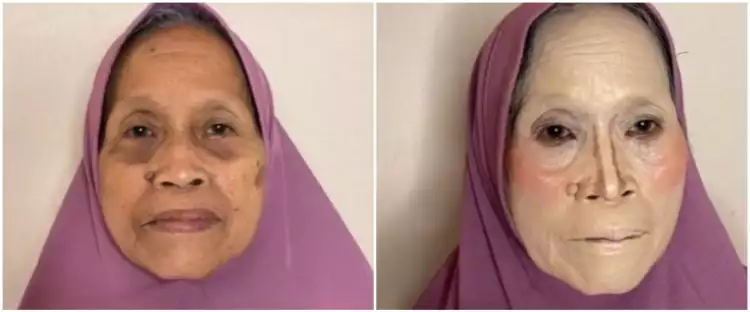 Potret transformasi ibu pengantin usai makeup, dikira beda orang