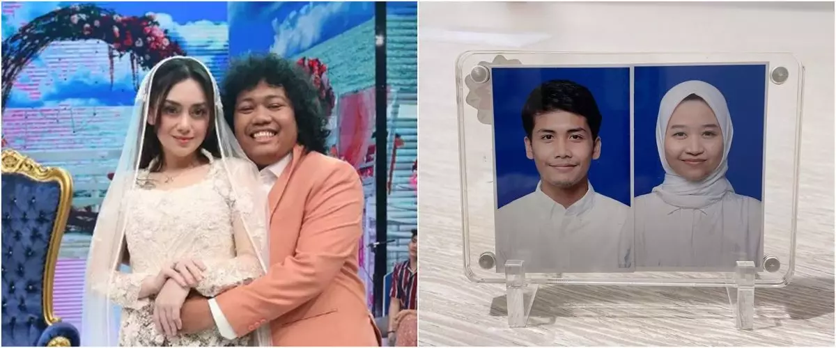 Potret pasfoto 7 komedian, Marshel dan Celine bikin penggemar kaget