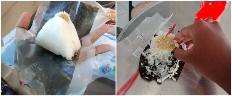 11 Potret kocak orang Indonesia makan onigiri ini bikin geleng kepala