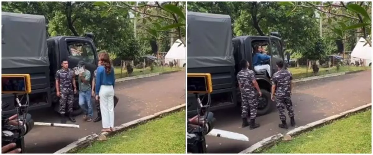 Terungkap rahasia aktris bisa sopiri truk tentara, nggak nyangka