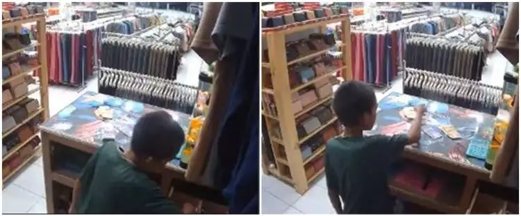 Anak laki-laki tukar uang di laci ibunya, aksi jujurnya bikin salut