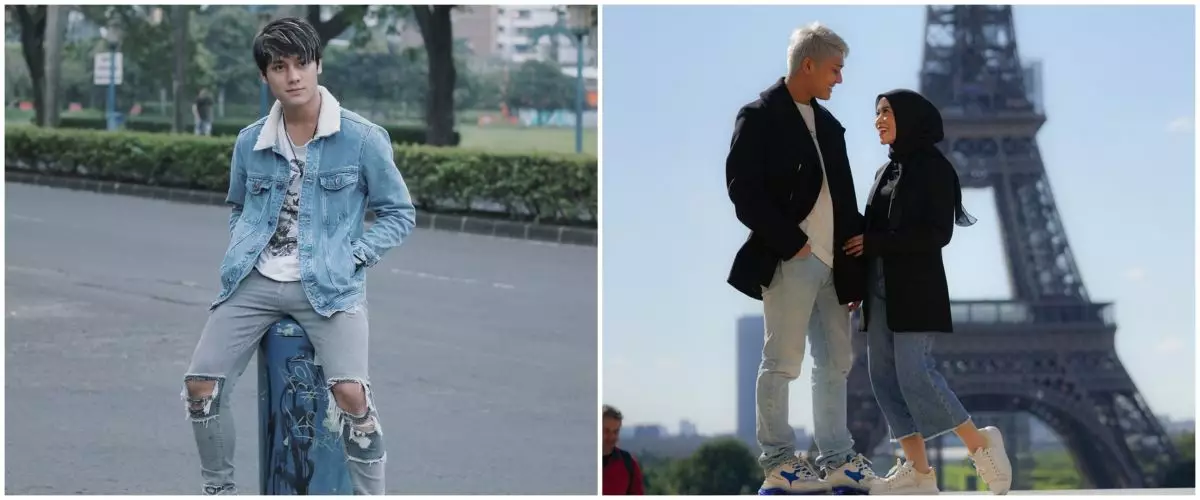 9 Beda gaya outfit Rizky Billar sebelum dan sesudah menikah sama Lesty