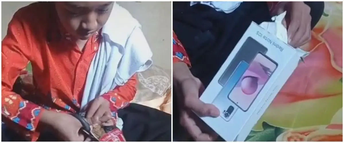 Kisah bocah beli HP di online shop seharga Rp 2 juta, isinya kertas
