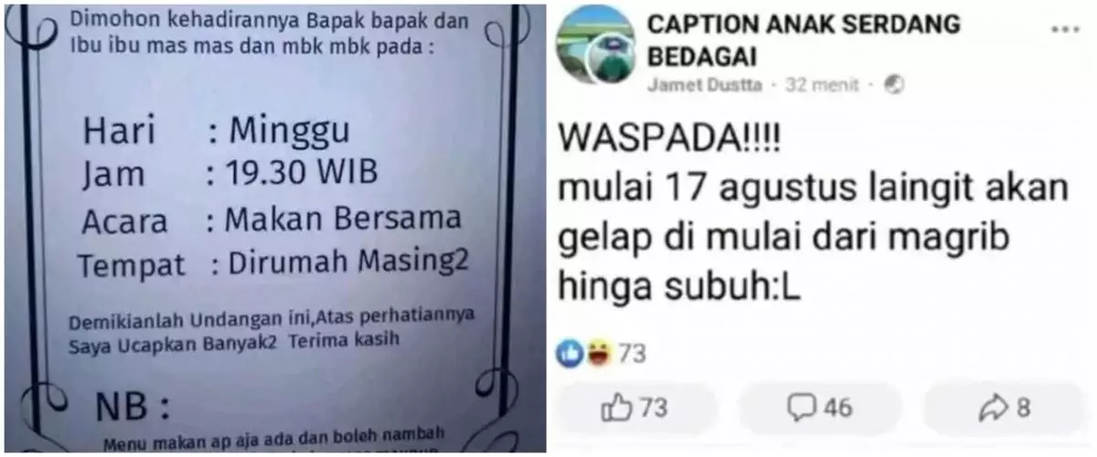 11 Pengumuman lucu tapi nggak penting ini bikin emosi jiwa yang baca