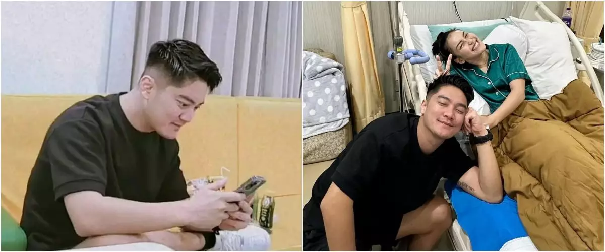 9 Momen Boy William jenguk Ayu Ting Ting di RS, didoakan berjodoh