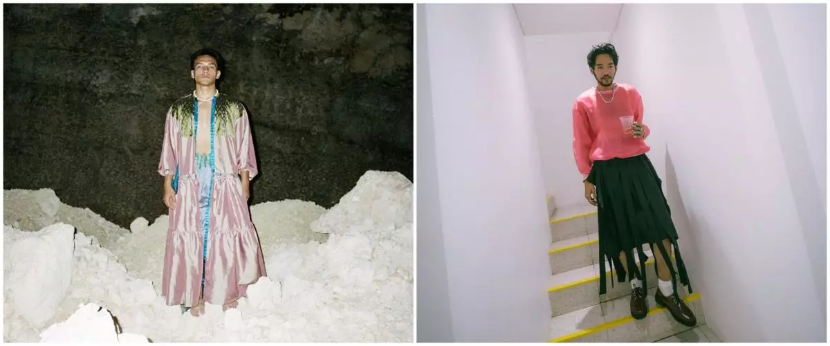 9 Potret seleb pria kenakan fesyen wanita, menjadi kontroversi