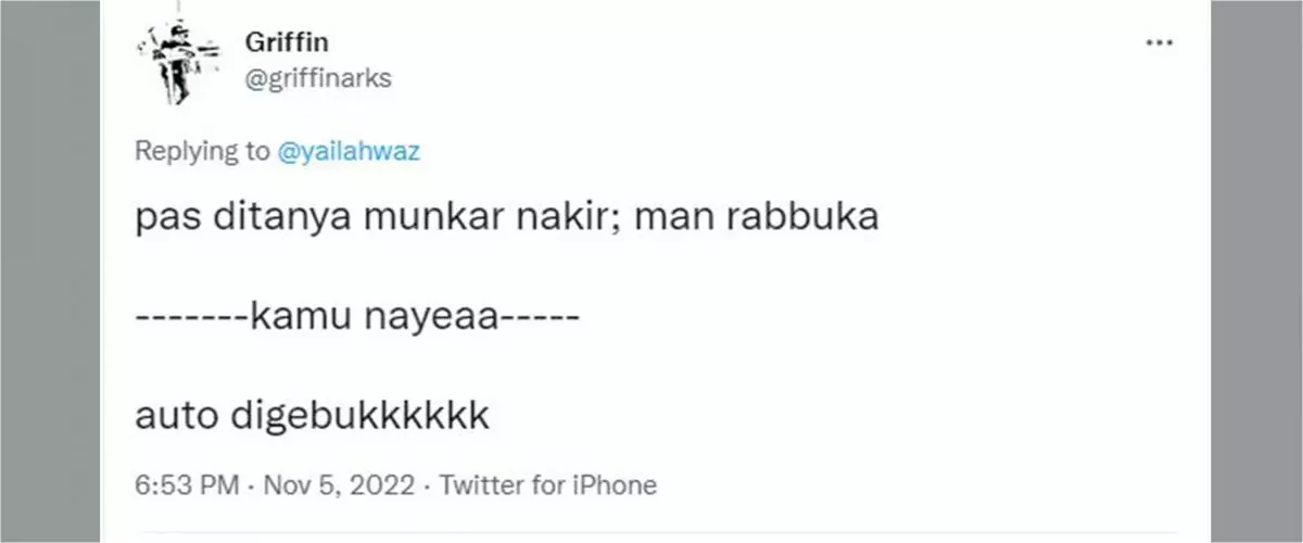 11 Cuitan kocak 'kamu nanya?' ini endingnya bikin kesal