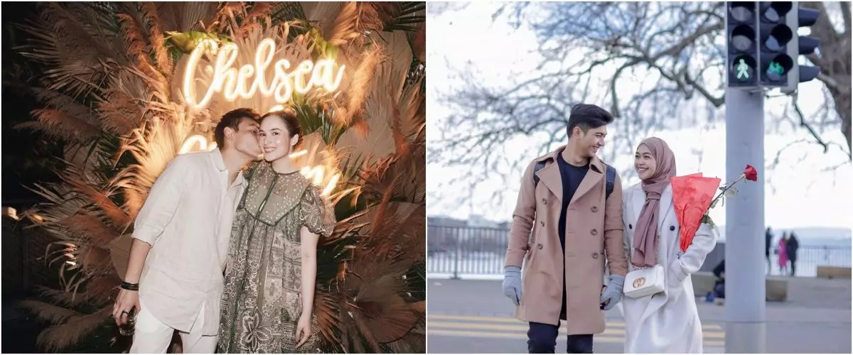 Potret pernikahan 9 seleb dengan konsep Cinderella, Chelsea Islan dan Rob Clinton glamor