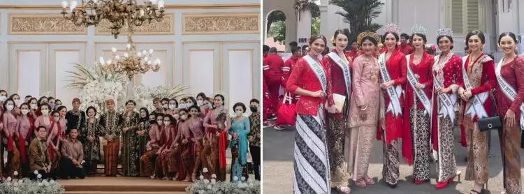 Jebolan Puteri Indonesia 2022, 11 beda gaya Erina Gudono & Dini Widjaya yang sama-sama mantu pejabat