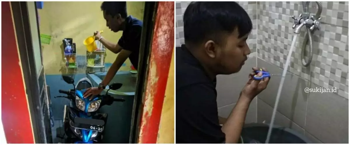 11 Kelakuan nyeleneh orang di kamar mandi ini bikin mikir, kok bisa?