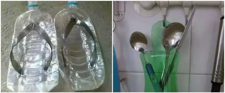 Jangan dibuang, 11 ide nyeleneh manfaatkan botol plastik ini idenya boleh juga