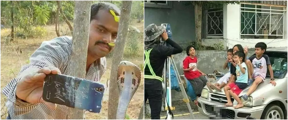 Sering terjadi, 11 momen lucu orang lagi foto ini bikin senyum jahil