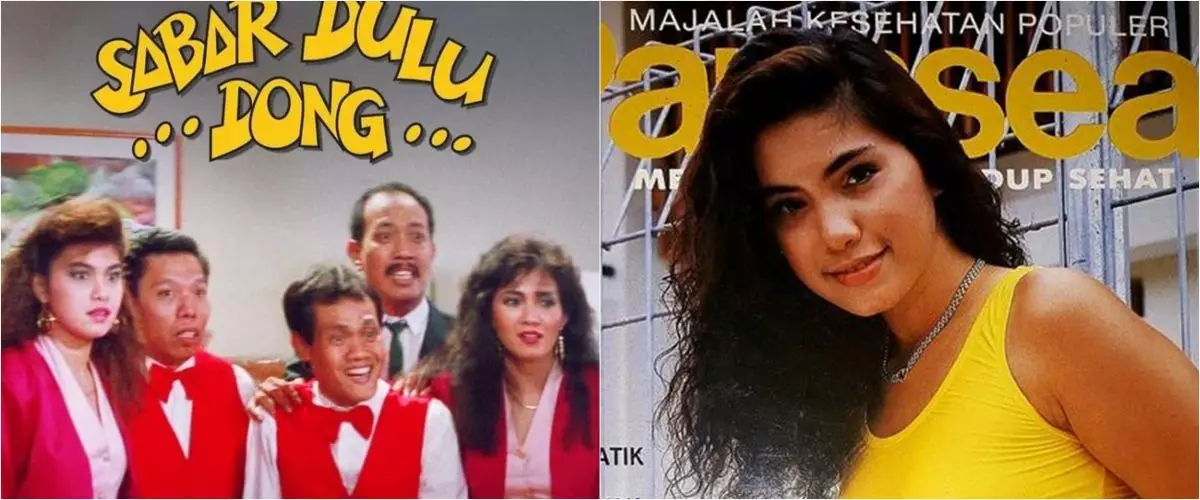 Teman wanita Dono di Warkop DKI ‘Sabar Dulu Dong’ makin tua makin body goals, 11 potret dulu dan kini