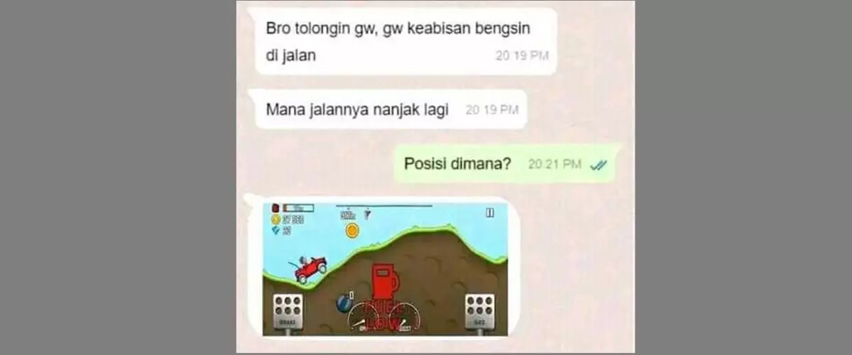 Terlanjur ditanggapi serius, 11 chat lucu teman malah bercanda ini ngeselin abis
