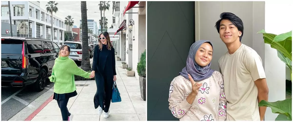 Nikah muda, potret 9 pesinetron bareng anak ini bak kakak adik