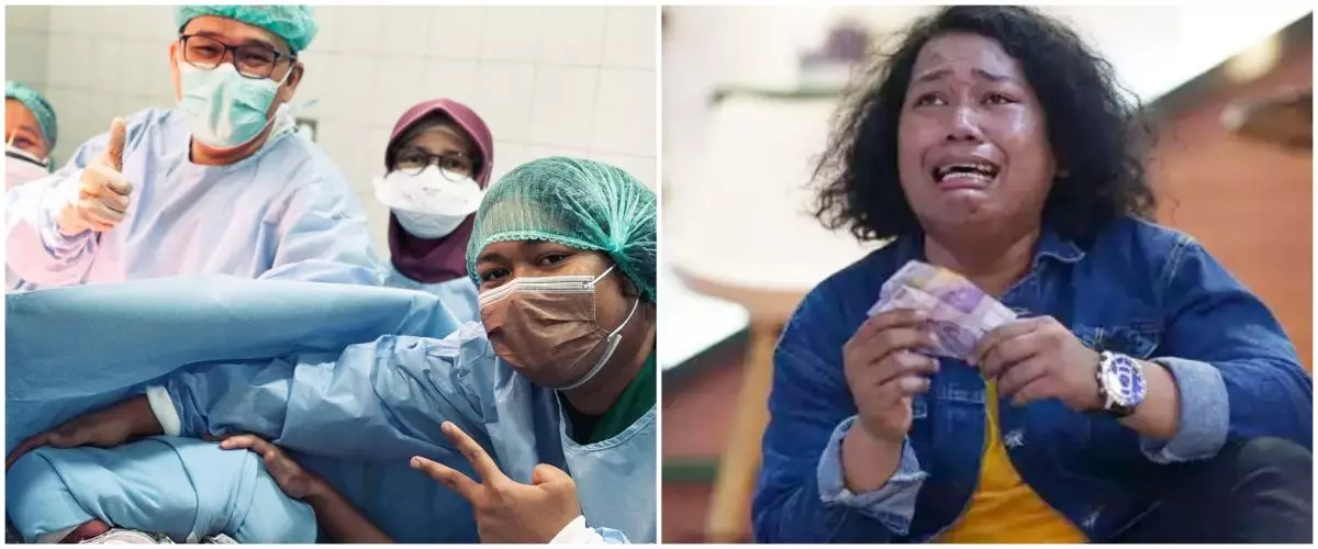 7 Momen Cesen eks JKT48 melahirkan anak pertama, pernikahannya dengan Marshel Widianto disorot