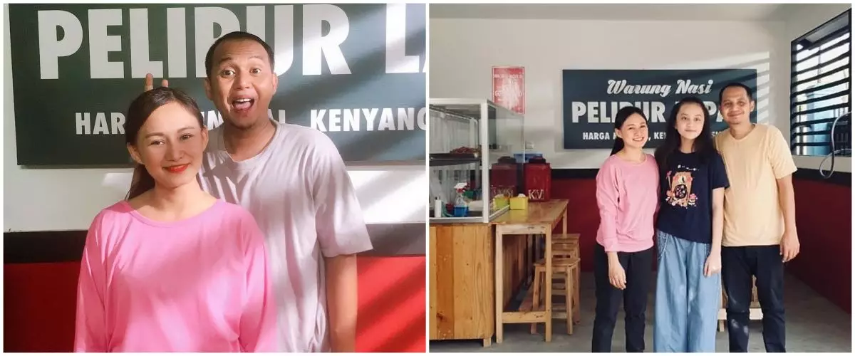 Yanti pemilik warung di Tukang Ojek Pengkolan ini aslinya eks pegawai bank, ini 11 potret cantiknya